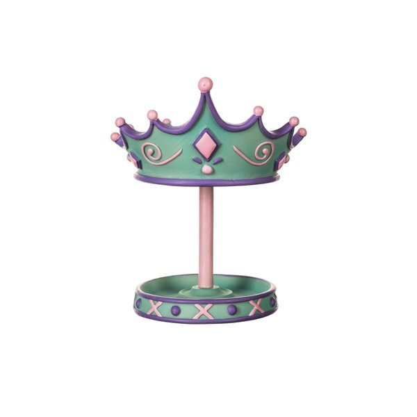 Designed To Furnish Princess Camryns Crown Toothbrush Holder, Multi Color DE2527433